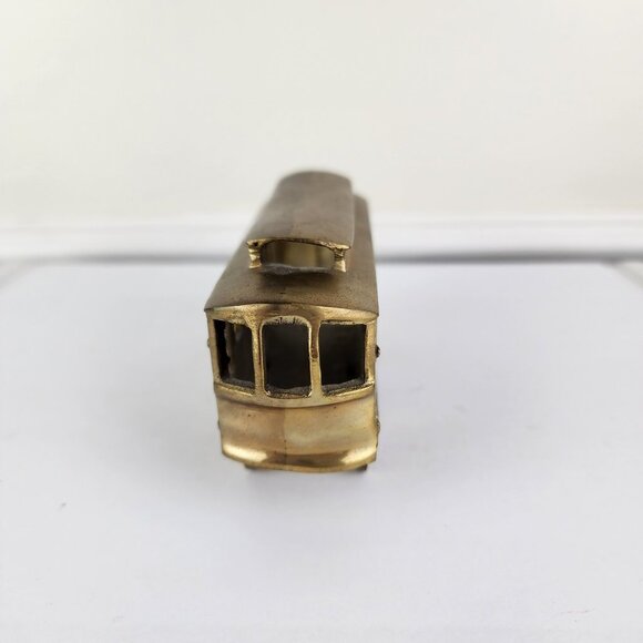 Brass San Francisco Cable Car Working Wheels - Picture 2 of 7